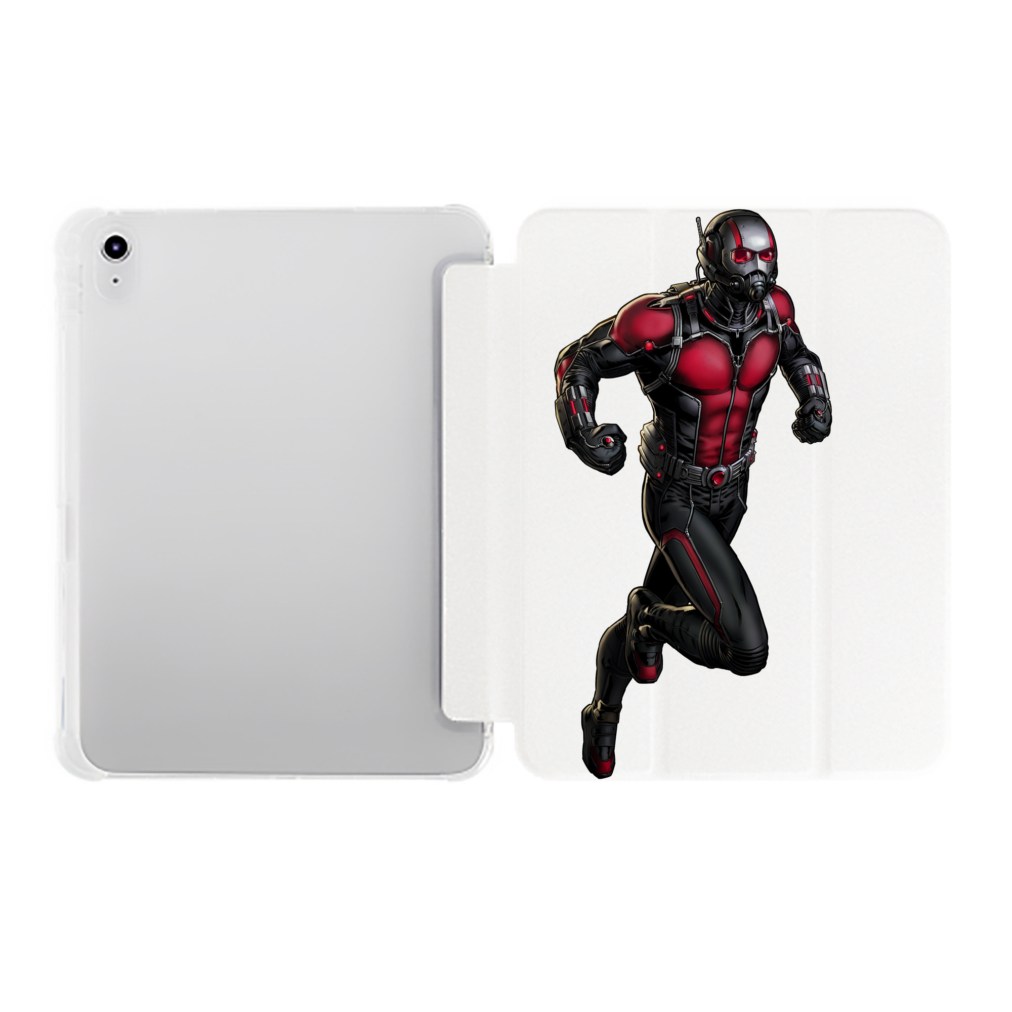 （画像用） アベンジャーズ The Avengers IPad ケース ペン収納付き 三つ折りスタンド PUレザー×シリコン 対応機種9.5/10.5/10.9インチ